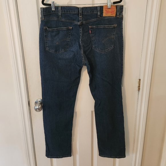 Levi's 511 Slim Fit Jeans Medium Blue 38" x 32" - Picture 2 of 4
